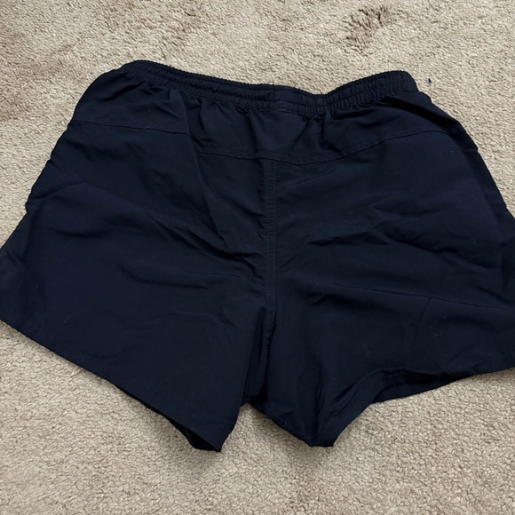 Patagonia Women’s Baggies Black Athletic Shorts Size Small Tie String Waist - Picture 5 of 8